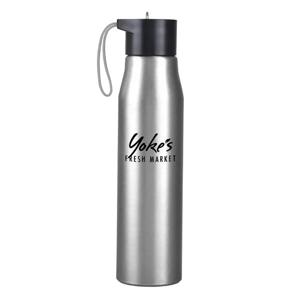 Main Product Image for Imprinted Ridge Recycled Aluminum Bottle 24 oz. 