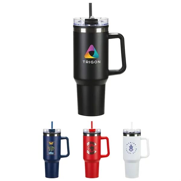 Main Product Image for Custom Printed Ohana Stainless Steel/Polypropylene Mug 40 oz