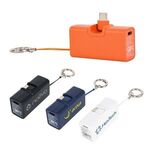 Buy Branded Bijou 1200mAh Power Bank with USB-C Tip & Keyring