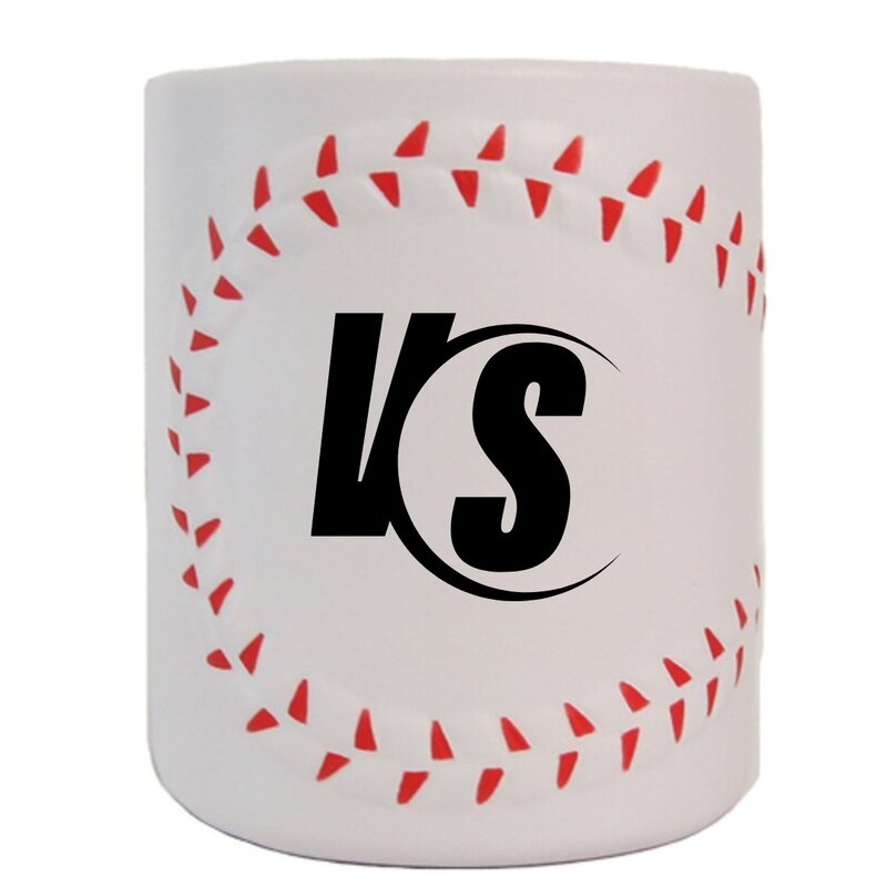 Main Product Image for Custom Printed Baseball Can Cooler