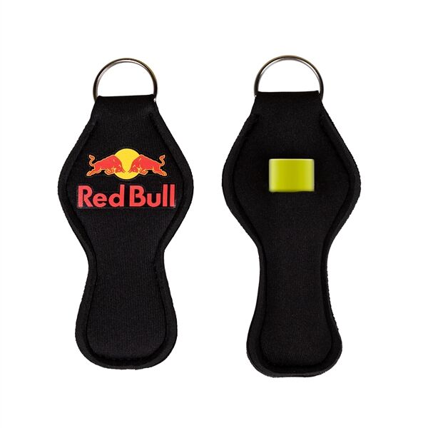 Main Product Image for Custom Printed Sun Bum Neoprene Keychain Holder + 1 Lip Balm