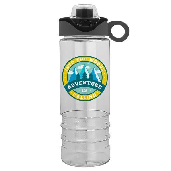 Main Product Image for Custom Printed Salute Drink-Thru Snap On Loop Handle Lid 24 oz