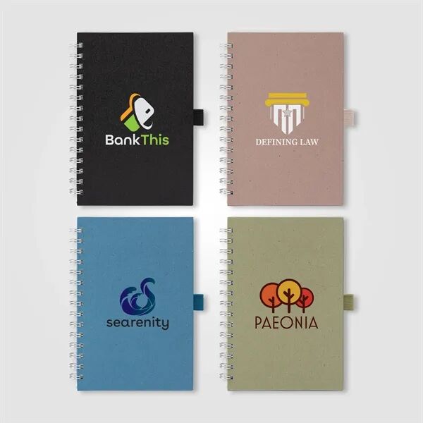 Main Product Image for Custom Printed Terra Recycled Milk Carton Hard Cover Notebook