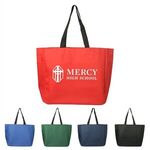 Buy Custom Printed Metro Polyester Tote Bag 13"W x 12"H x 6.5"D