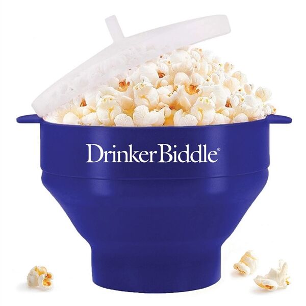 Main Product Image for Custom Printed Silicone Microwavable Popcorn Popper