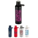 Buy Custom Logo Avento Recycled Aluminum Bottle w/Silicone Loop 25Oz