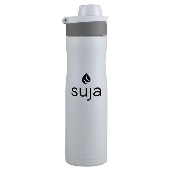 Main Product Image for Imprinted Vertex Powder Coated Recycled Bottle 24 oz. 