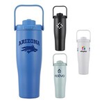 Buy Custom Logo Alaia Recycled Stainless Steel Vacuum Tumbler 30 Oz