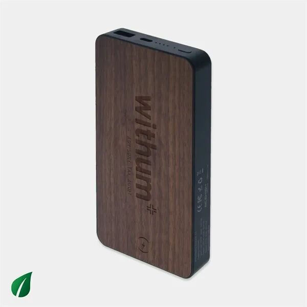 Main Product Image for Laser Engraved Sequoia 2.0 8,000 mAh Wood Qi Power Bank