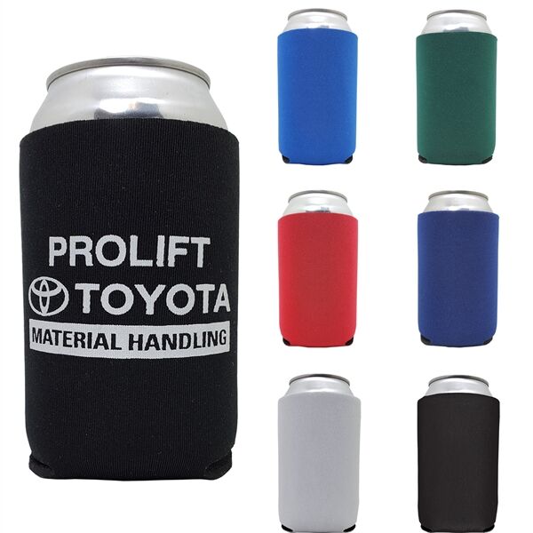 Main Product Image for Custom Neoprene Beverage Insulator 3 Sided Imprint Can Coolie