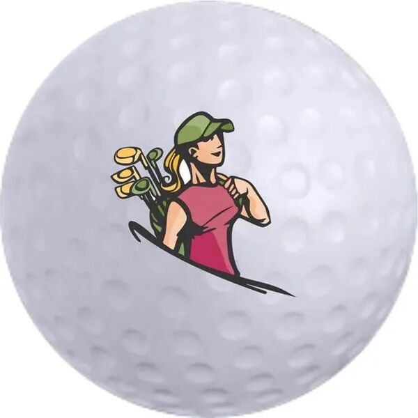 Main Product Image for Custom Printed Golf Ball Stress Reliever