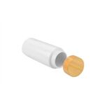 Buy Double Wall Ceramic Bottle w/Bamboo Lid 10oz.
