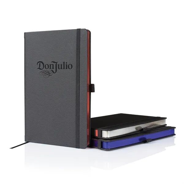 Main Product Image for Debossed All Metal Medio Lined Ivory Page Journal