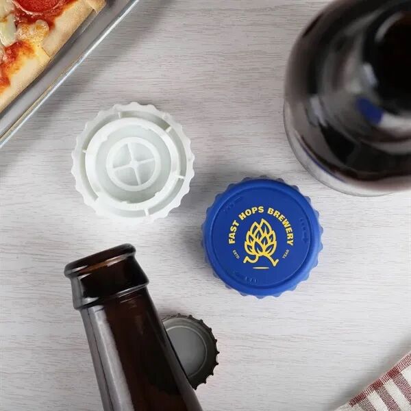 Main Product Image for Custom Logo Bottle Topper & Opener