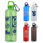 Buy Branded Aloha Reusable Translucent Bottle w/ Carabiner 25 oz