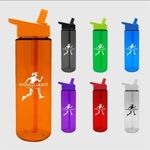 Buy Custom Tritan (TM) Bottle with Wide Mouth Flip Straw Lid 28 oz