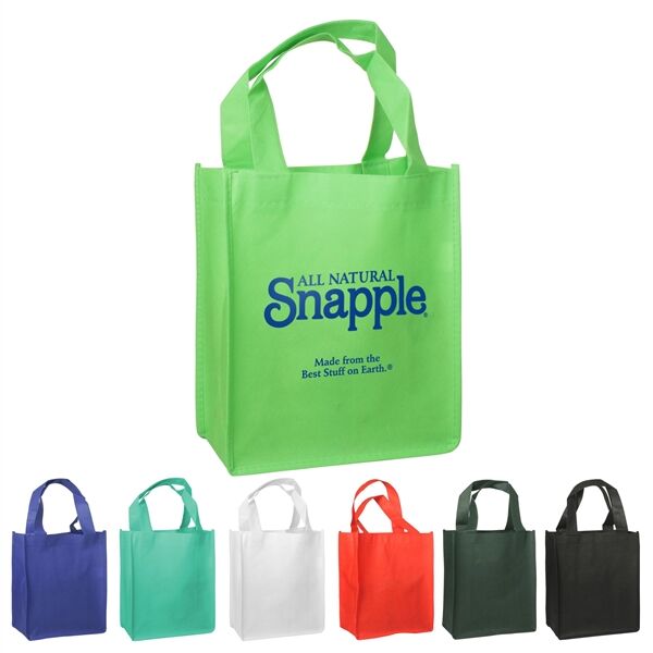 Main Product Image for Custom Printed Non-Woven Mini Gift Tote 8.25"W x 10"H x 4"D