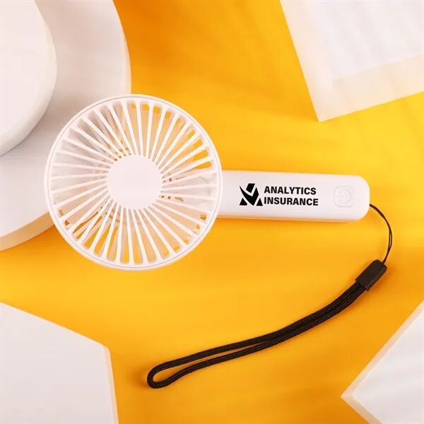 Main Product Image for Custom Printed Breeze Baby Rechargeable Mini Fan