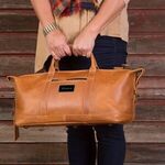 Buy Laser Engraved Boulder Canyon Leather Duffel Bag