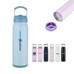 Buy Stainless Steel Vacuum Bottle with Easy Carry Handle 24 Oz