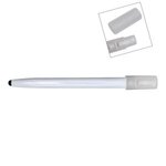 .85 OZ. REFILLABLE SPRAY BOTTLE WITH STYLUS - White