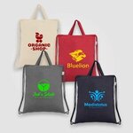 Buy Custom Imprinted Palma - Recycled Cotton Drawstring Bag 5 oz