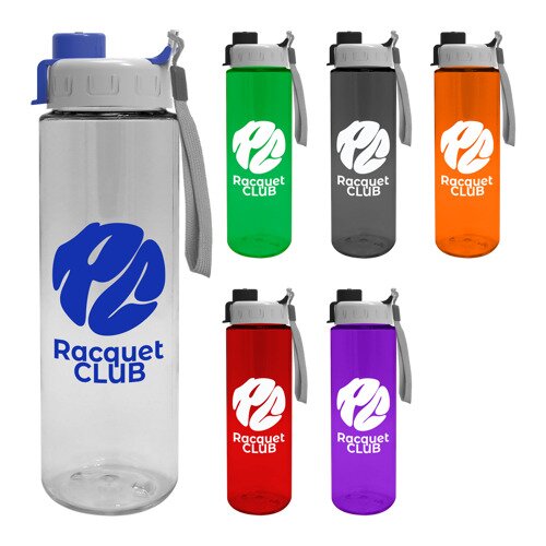Main Product Image for Custom Freedom Bottle- Tritan with Quick Snap Lid 28oz.