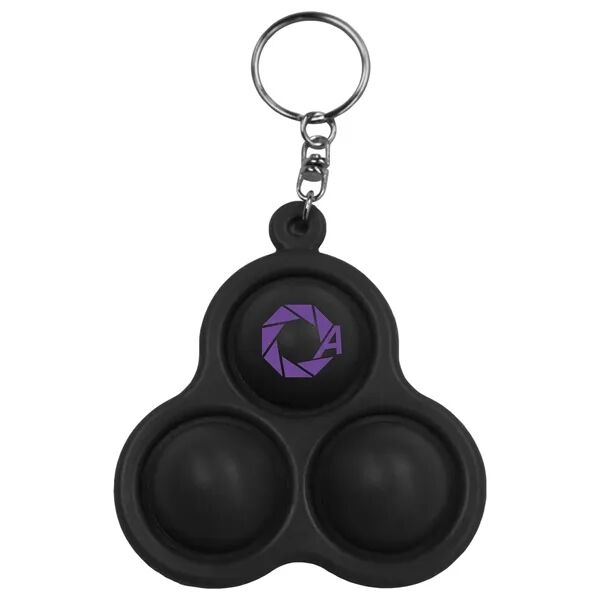 Main Product Image for Custom Printed 3 Bubbles Keychain