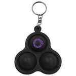 Buy Custom Printed 3 Bubbles Keychain