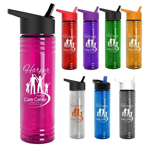 Main Product Image for Custom Garyline(R) Slim Fit Bottle with Flip-Straw Lid 24 Oz