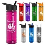 Buy Custom Garyline(R) Slim Fit Bottle with Flip-Straw Lid 24 Oz