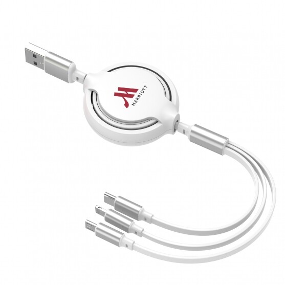 Main Product Image for Branded 4-in-1 retractable cord keeper