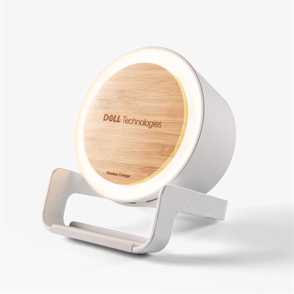 Main Product Image for Lasered WheatStraw Eco Spotlight Bluetooth Speaker/Phone Stand