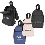 Buy Custom Printed LuxSling Soft PU Premium Shoulder Backpack