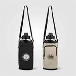 Buy Custom Logo Malmo Recycled PU Zipper Pocket Bottle Bag