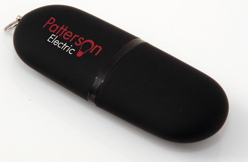 Main Product Image for Custom Printed Oval USB 2.0 Flash Drive