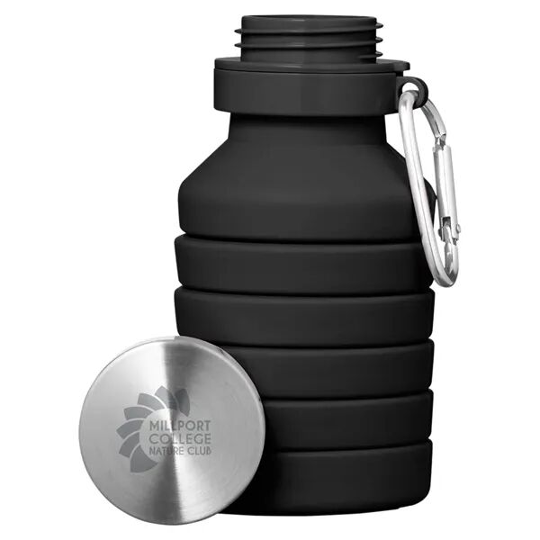 Main Product Image for Laser Engraved Prisma Collapsible Water Bottle 18 Oz