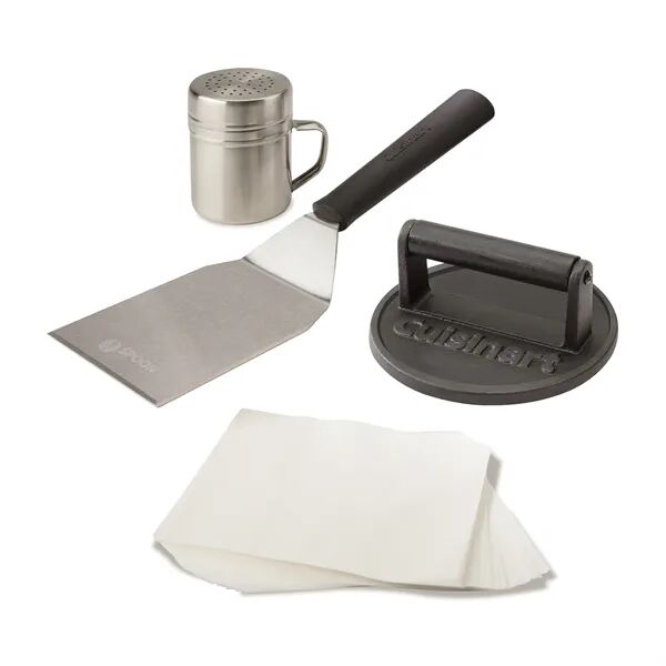 Main Product Image for Laser Engraved Cuisinart Outdoors(TM) Smashed Burger Kit