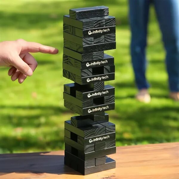 Main Product Image for Custom Printed Stack'D Up(TM) Tumble Tower Game