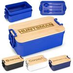 Buy Branded BambooNest Double Deck Lunch Box