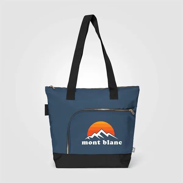 Main Product Image for Custom Logo Aurelia rPET Zippered Tote Bag - 18L