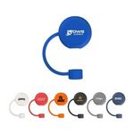 Buy Custom Logo Round Straw Covers