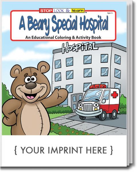 Main Product Image for A Beary Special Hospital Coloring And Activity Book USA Made