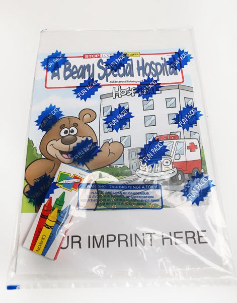 Main Product Image for A Beary Special Hospital Coloring Book Fun Pack USA Made