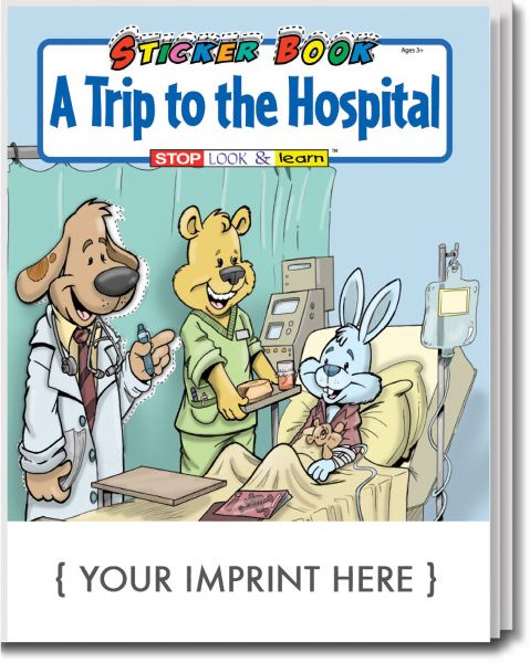 Main Product Image for A Trip To The Hospital Sticker Book USA Made