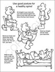 A Visit to the Chiropractor Coloring Book Fun Pack -