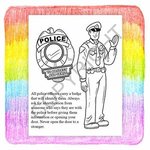 A Visit to the Police Station Coloring and Activity Book -