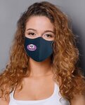 Adult Anti-Bacterial Woven Fabric Face Mask - STAFF PICK -