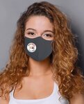 Adult Anti-Bacterial Woven Fabric Face Mask - STAFF PICK -