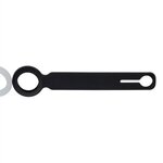 Airtag Silicone Luggage Tag - Black